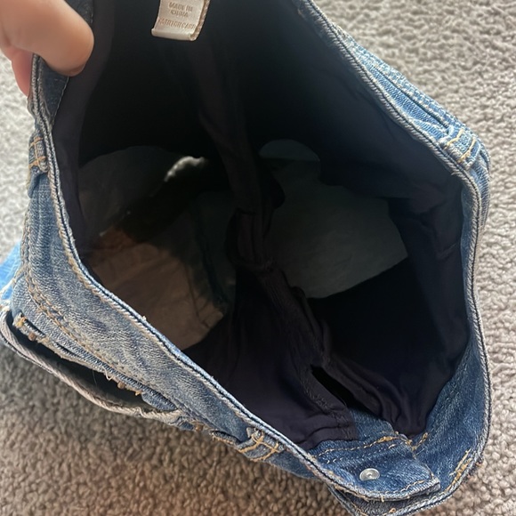 Kids Jean shorts with built in shorts size 10 - Picture 2 of 2